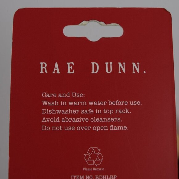 New Rae Dunn 'Tis the Season Rolling Pin Christmas Baking - Picture 4 of 4